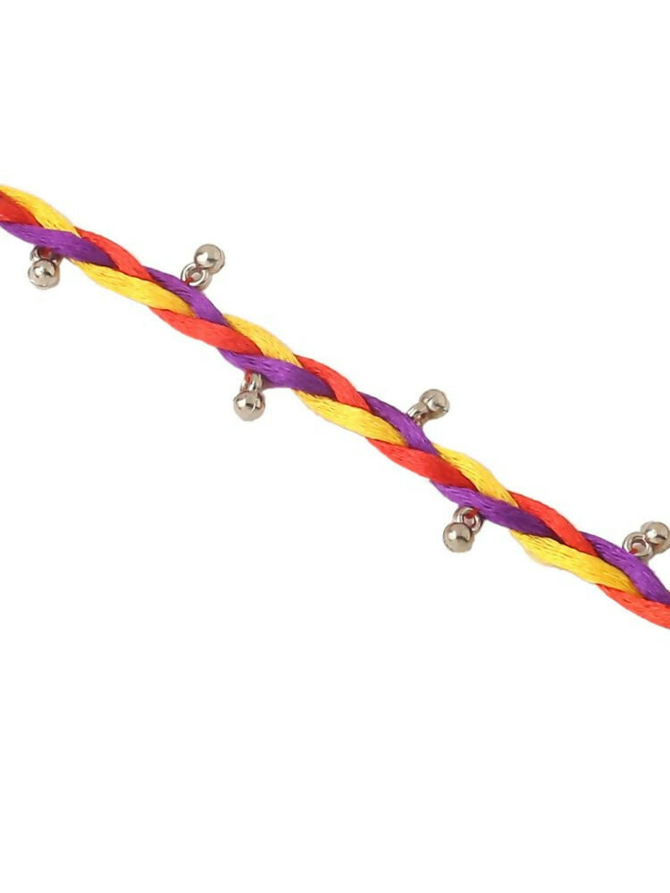 NVR Set of 2 Multicolor Artificial Beads Bracelet