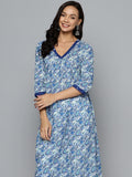 HERE&NOW Paisley Printed Empire A-Line Kurta