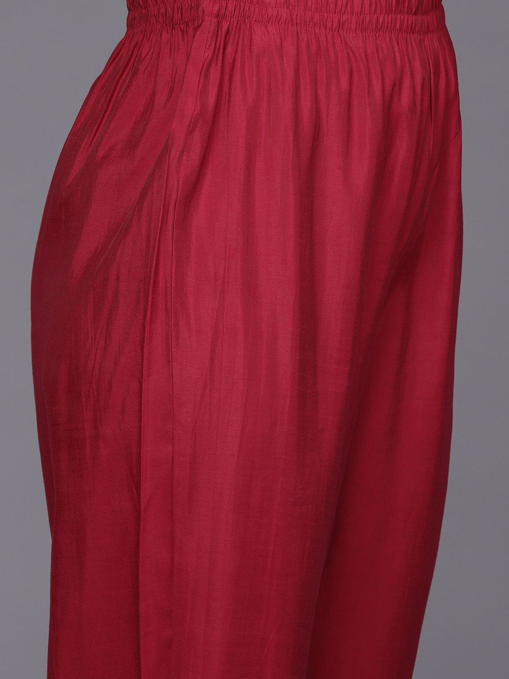 Indo Era Women Floral Yoke Design Panelled Thread Work Kurta with Trousers & Dupatta