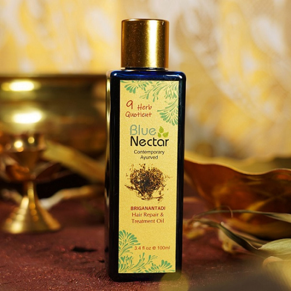 Blue Nectar Briganantadi Hair Repair & Treatment Hair Oil