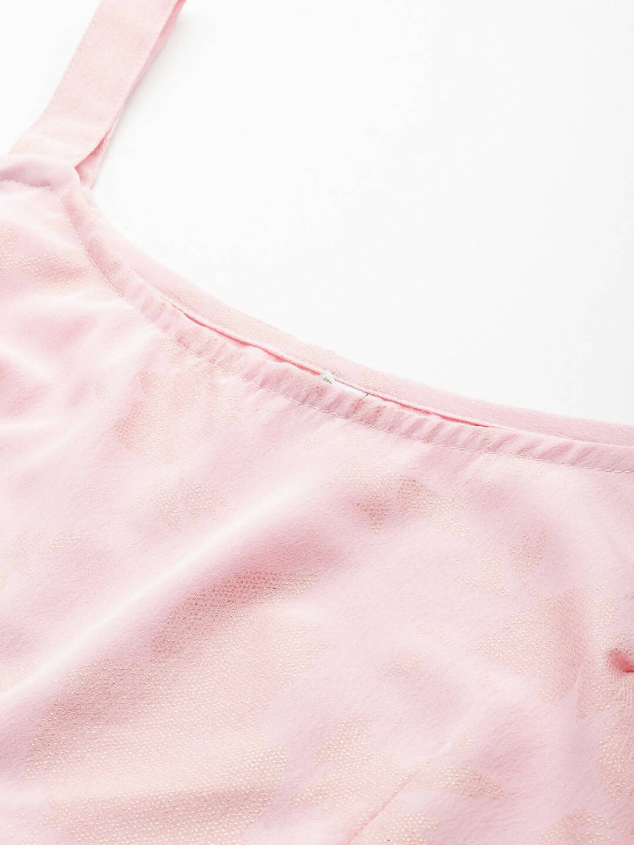 Ahalyaa Women's Traditional Wear Co-ods - Pink