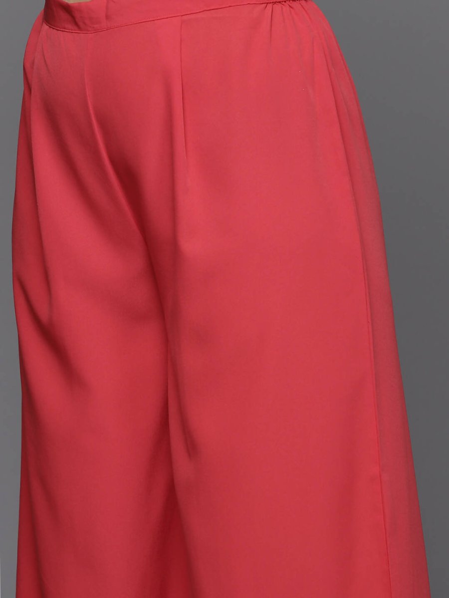 Ahalyaa Women's Traditional wear Kurta Set - Red