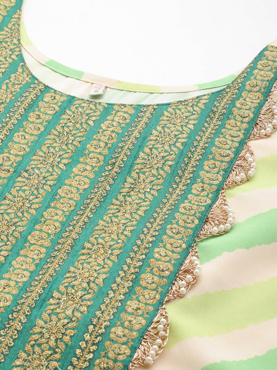 Ahalyaa Women's Traditional wear Kurta Set - Off White