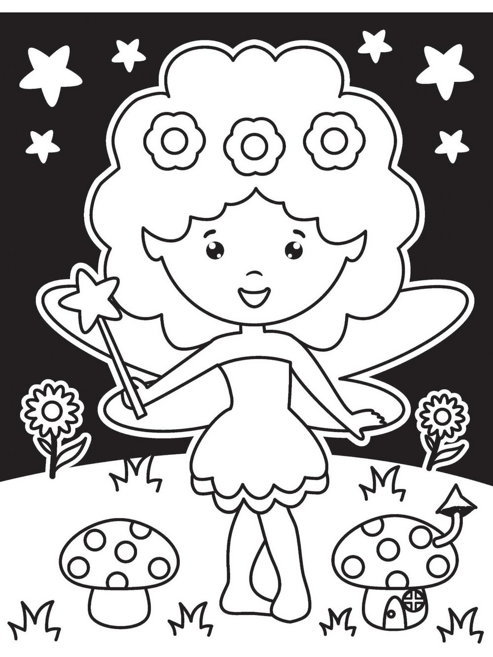 Dreamland Publications Little Fairy Neon Colour and Sticker Dots Book Over 500 Stickers For Kids