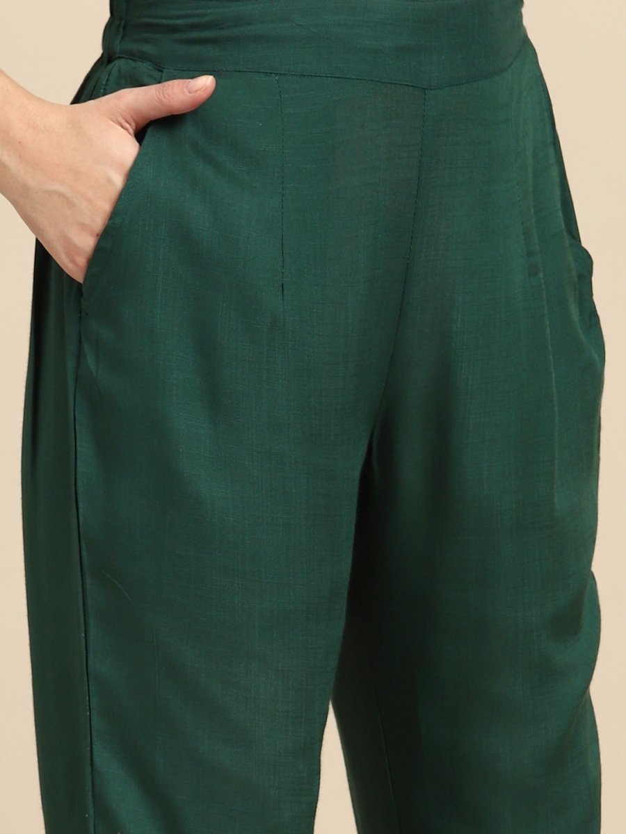 All About You Ethnic Motifs Print Kurta with Trousers & With Dupatta
