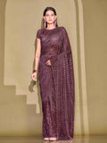 Tikhi Imli Sequinned Embellished Saree