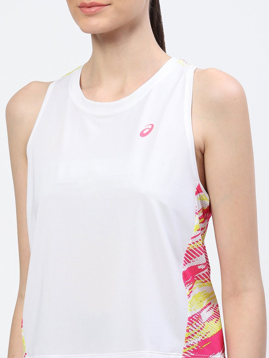ASICS Women Color Injection Logo Printed T-Shirt
