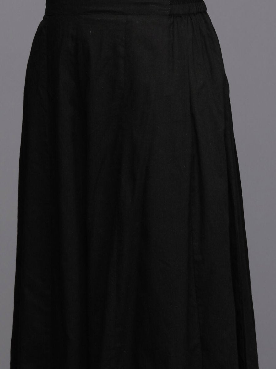 Ahalyaa Women's Traditional Wear Co-ods - Black