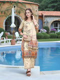 Joban Fashion Off White Position Digital Print With Position Foil Kurta Set