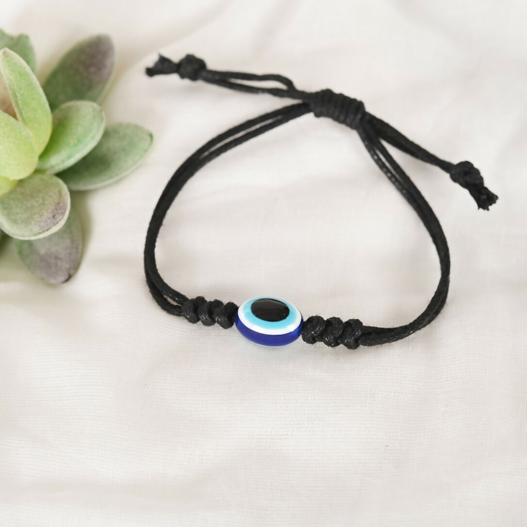NVR Men & Women Evil Eye Adjustable Bracelet