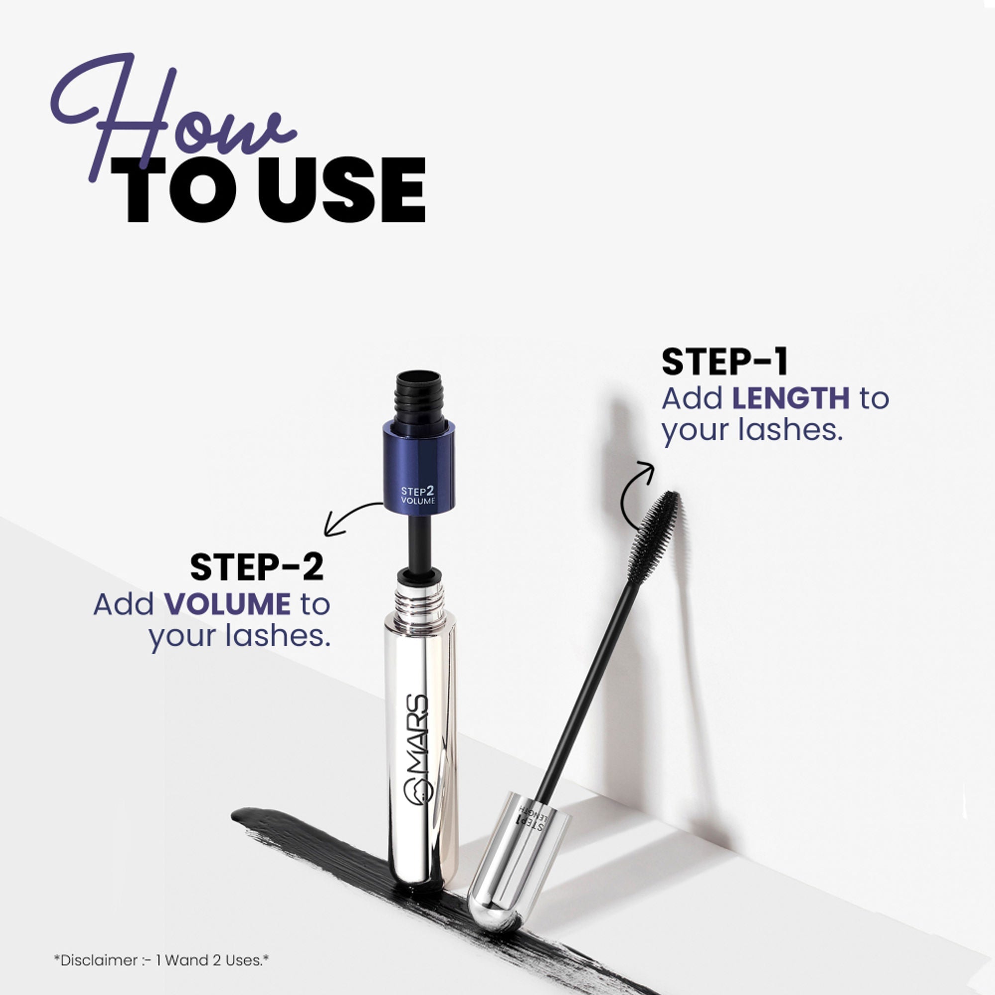 MARS Cosmetics Double Trouble Mascara