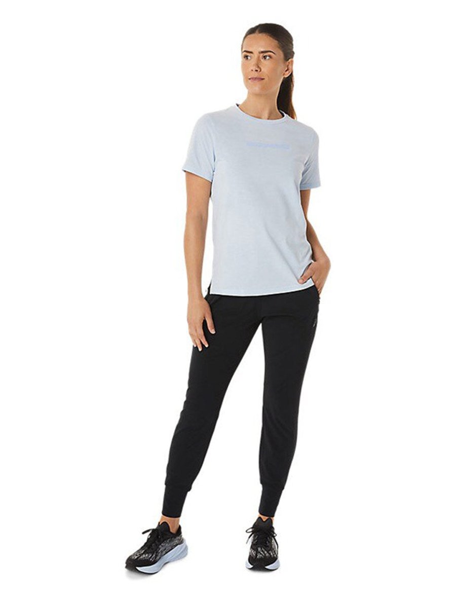 ASICS Logo Graphic Printed Round Neck T-shirt