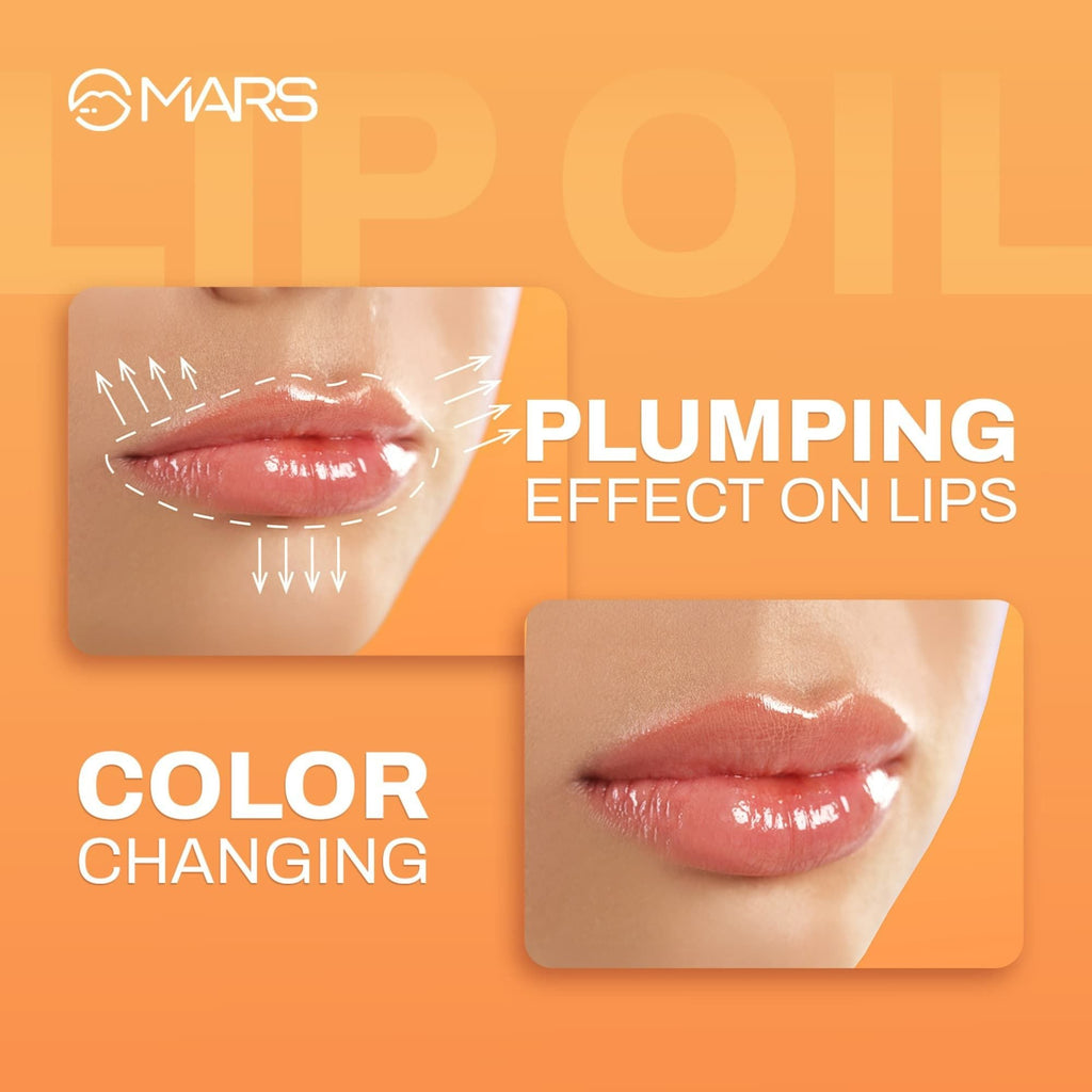 MARS Cosmetics Plumping Color Changing Lip Oil - Floral Dew