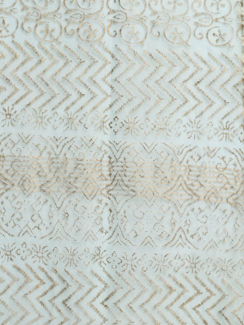 HERE&NOW Ethnic Motifs Printed Anarkali Kurta with Palazzos & Dupatta
