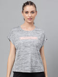 MKH Typography Printed Extended Sleeves Dri-FIT Relaxed Fit Sports T-shirt