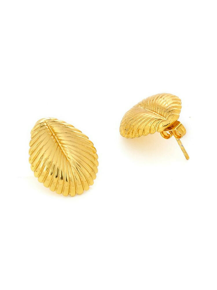 Golden Drop Earrings - Ruby Raang