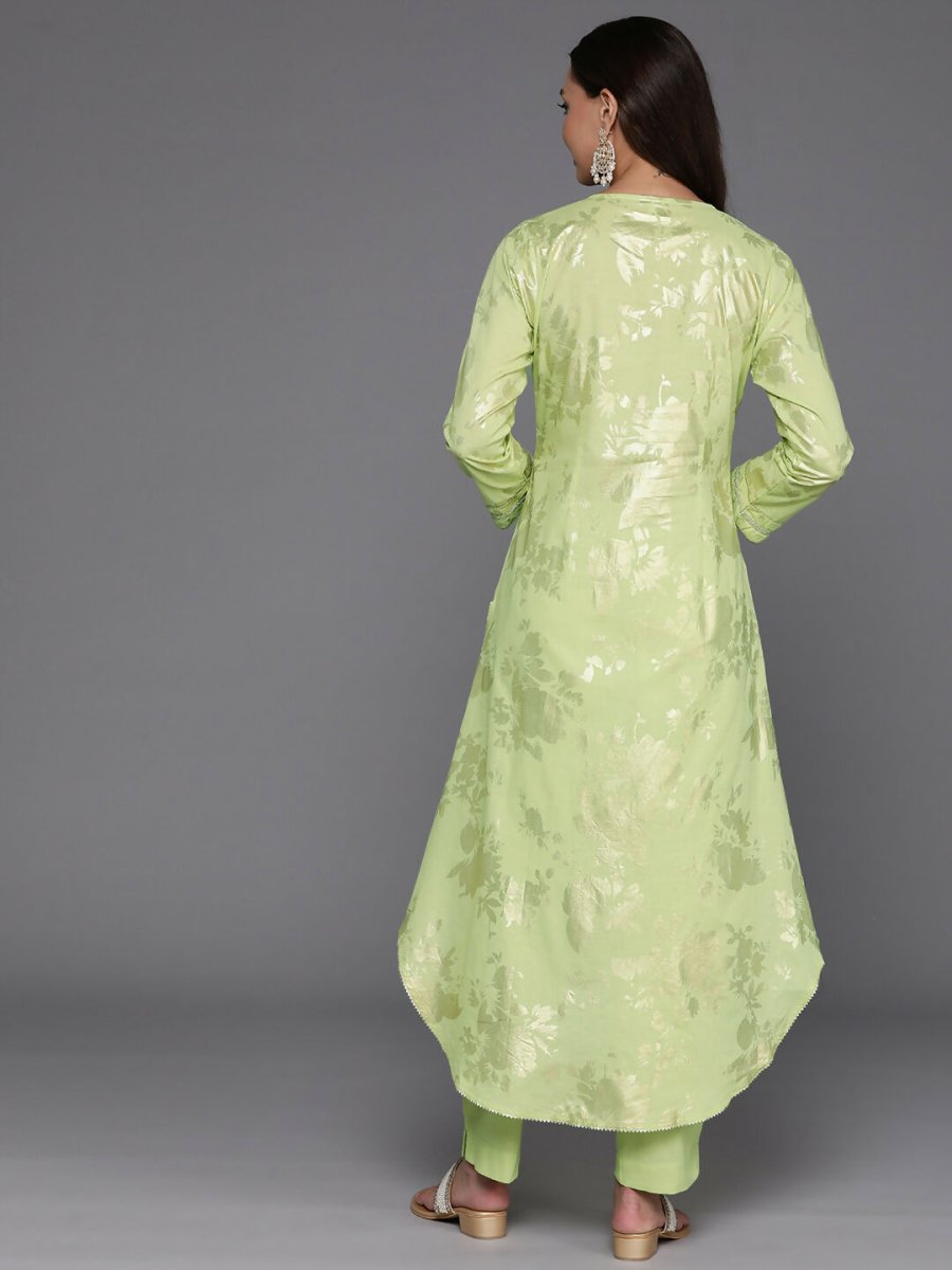 Ahalyaa Women's Traditional wear Kurta Set - Green