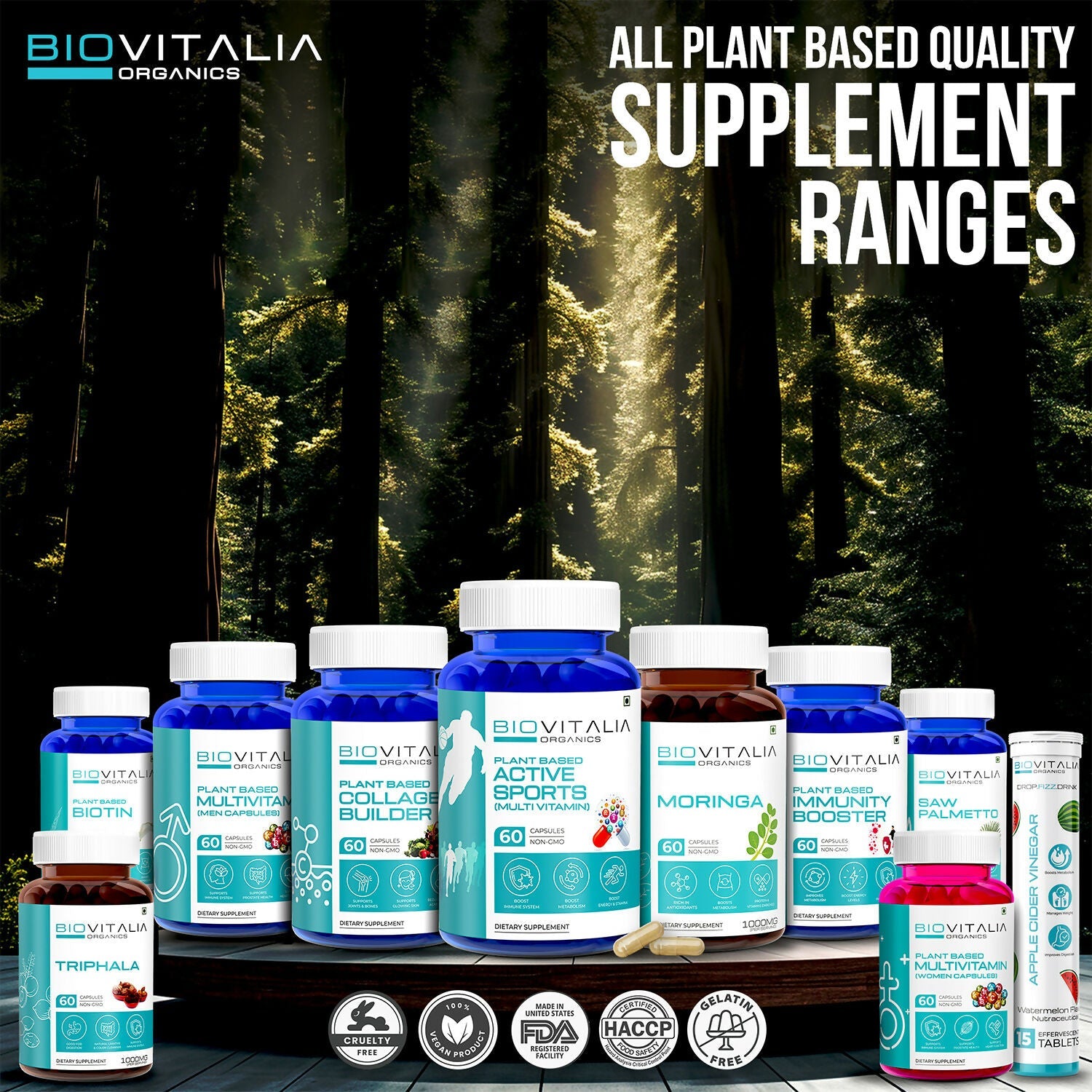 Biovitalia Organics Milk Thistle Extract Capsules