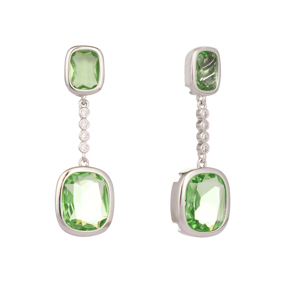 Nuyug Green Luxe Cascades Anti Tarnish Earrings