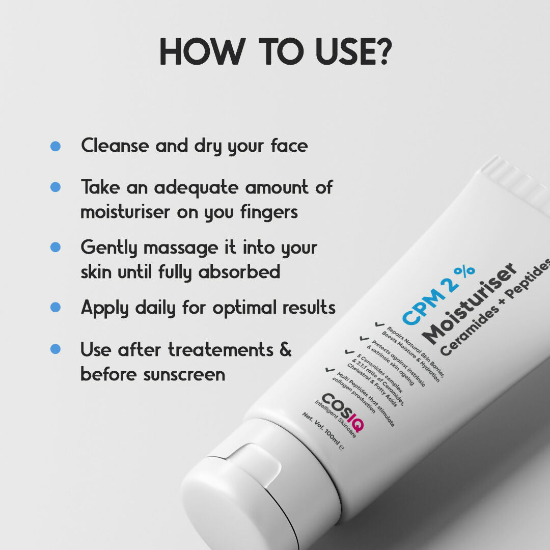 Cos-IQ CPM 2% Ceramides & Peptides Moisturizer