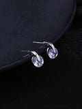 NVR Women Cz Studded Studs Earrings