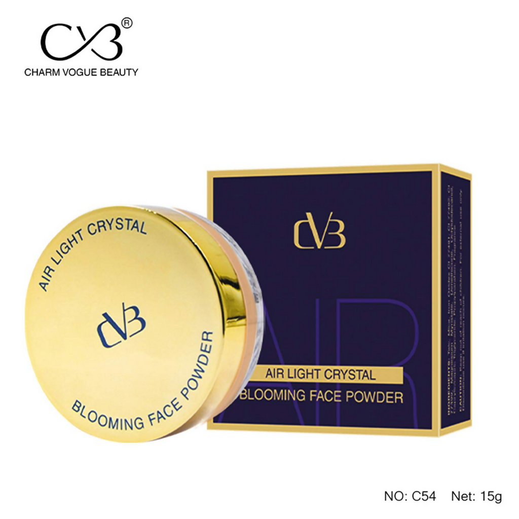 CVB C54 Blooming Loose Face Powder Air Light Crystal Oil Control Powder Shade 2