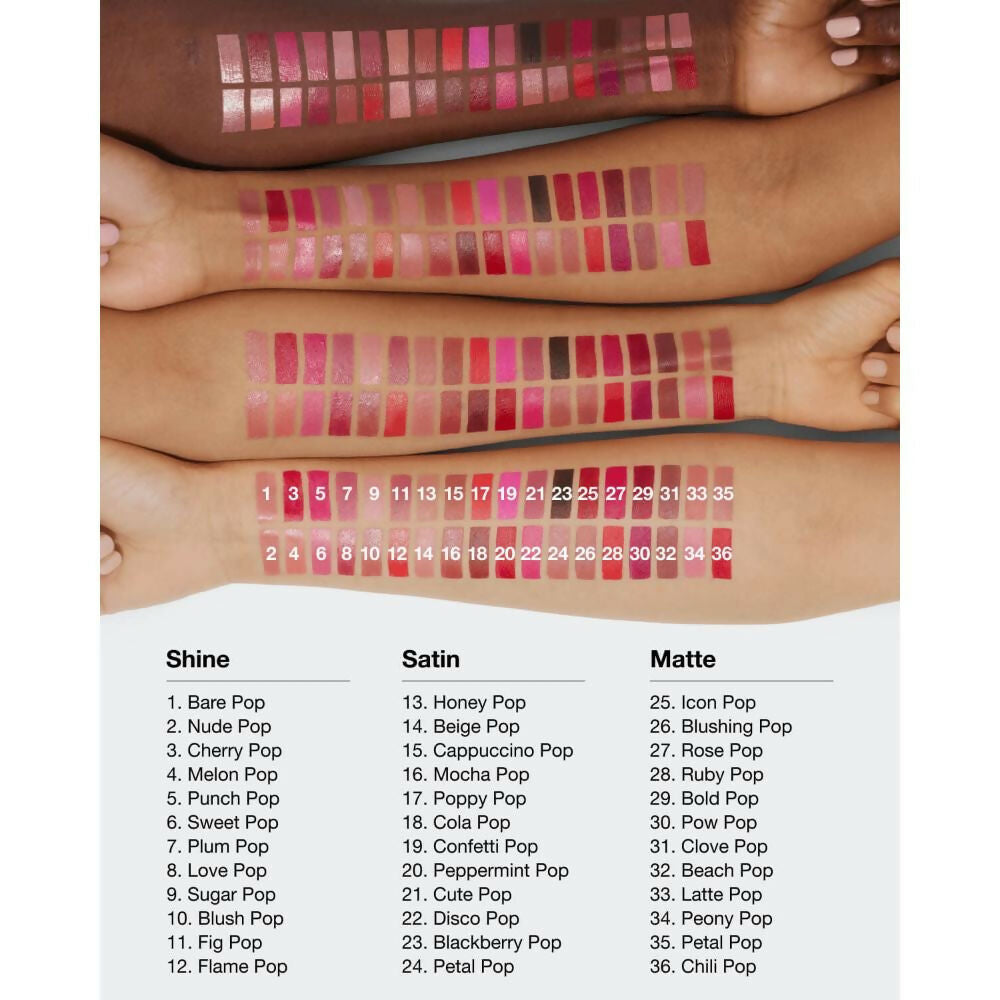 Clinique Pop Longwear Lipstick - Beach