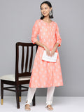 HERE&NOW Ethnic Motifs Printed A-Line Kurta