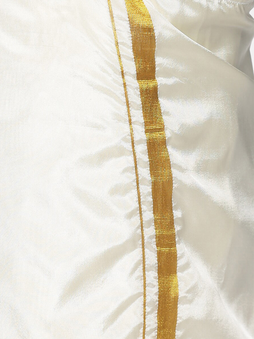 Sethukrishna Blue & White Shirt with Dhoti For Boys