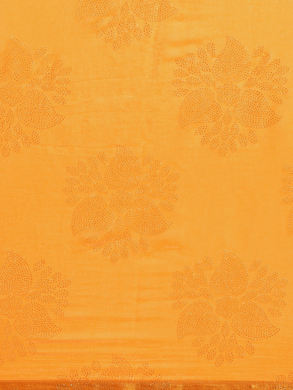 Saree Mall Mustard Yellow & Gold Printed Saree