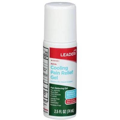 Leader(Tm) Pain Relief Roll-On 2.5 Oz (Compare To Aspercreme Lidocaine Liquid)