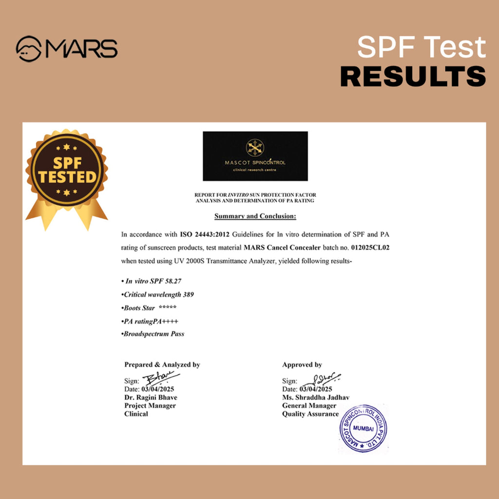 MARS Cosmetics SPF 50 PA++++ Cancel Concealer - 01-Veil