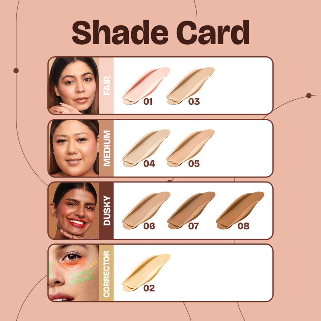 MARS Cosmetics SPF 50 PA++++ Cancel Concealer - 01-Veil