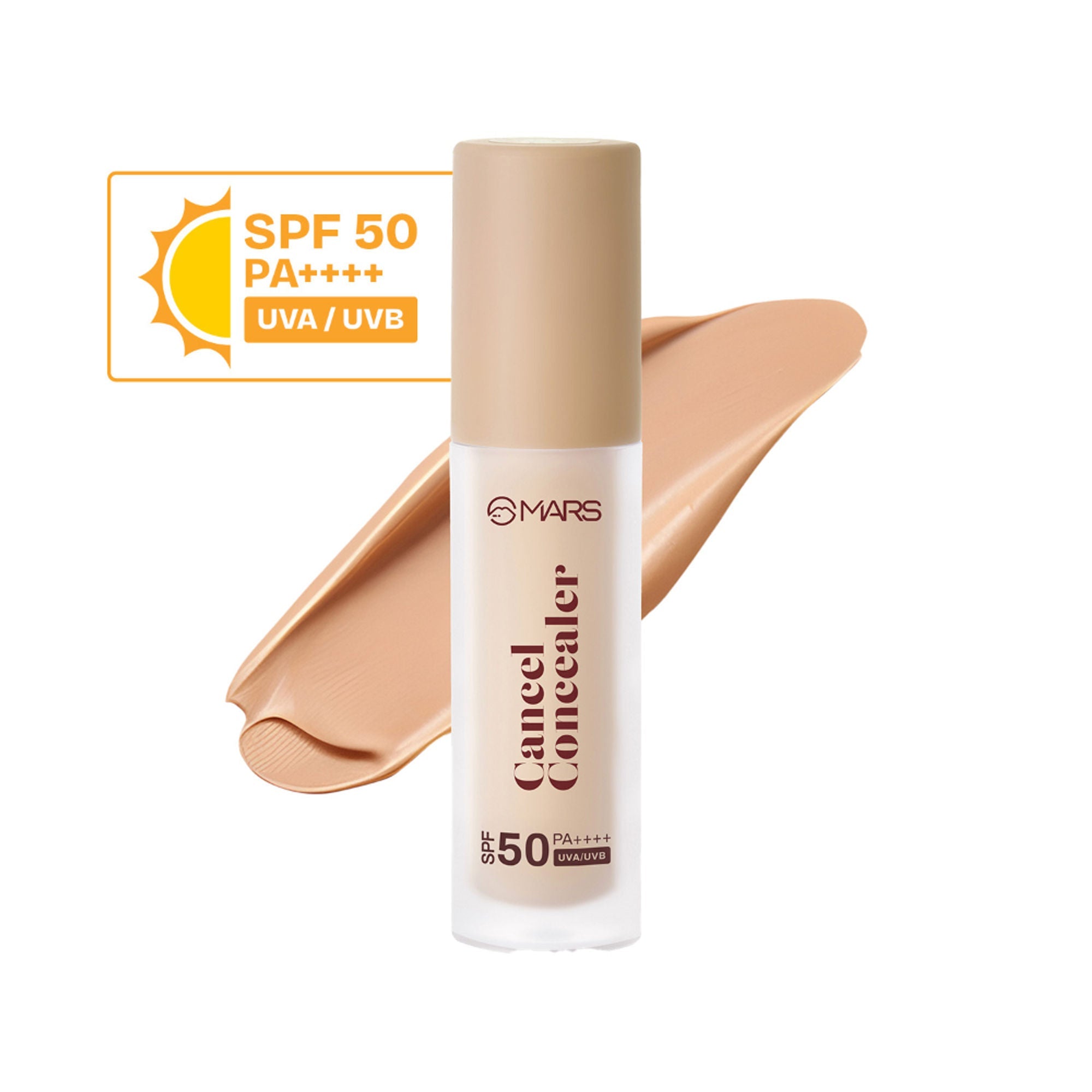 MARS Cosmetics SPF 50 PA++++ Cancel Concealer - 06 Honey Glow