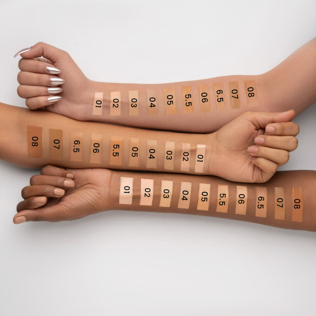 MARS Cosmetics SPF50 PA++++ High Coverage Liquid Foundation - 6.5