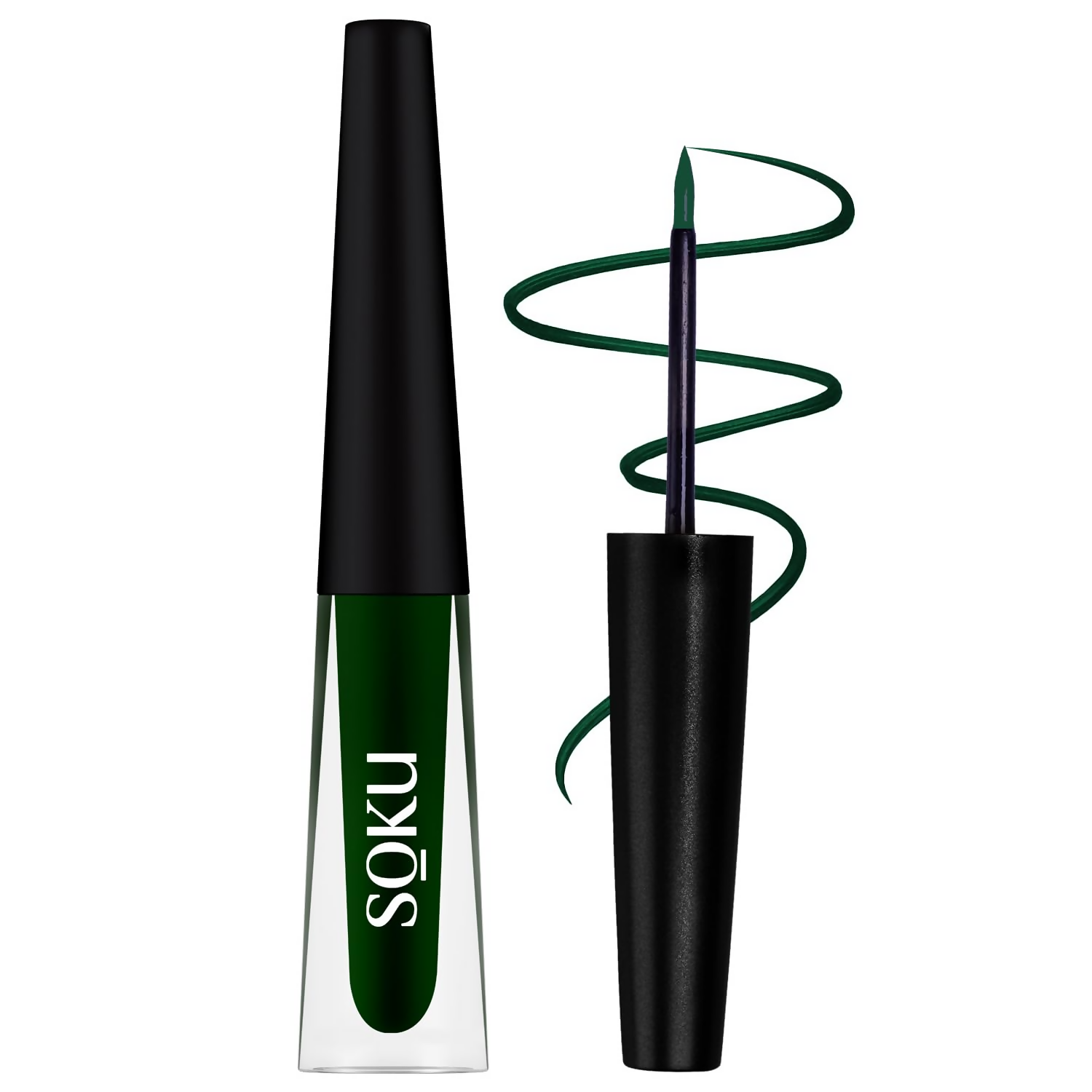 SOKU Eye Can See Intense Green Liquid Eyeliner