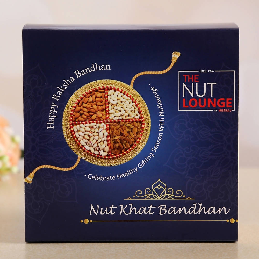 Ganesha Rakhi With Dry Fruits & Rasgulla