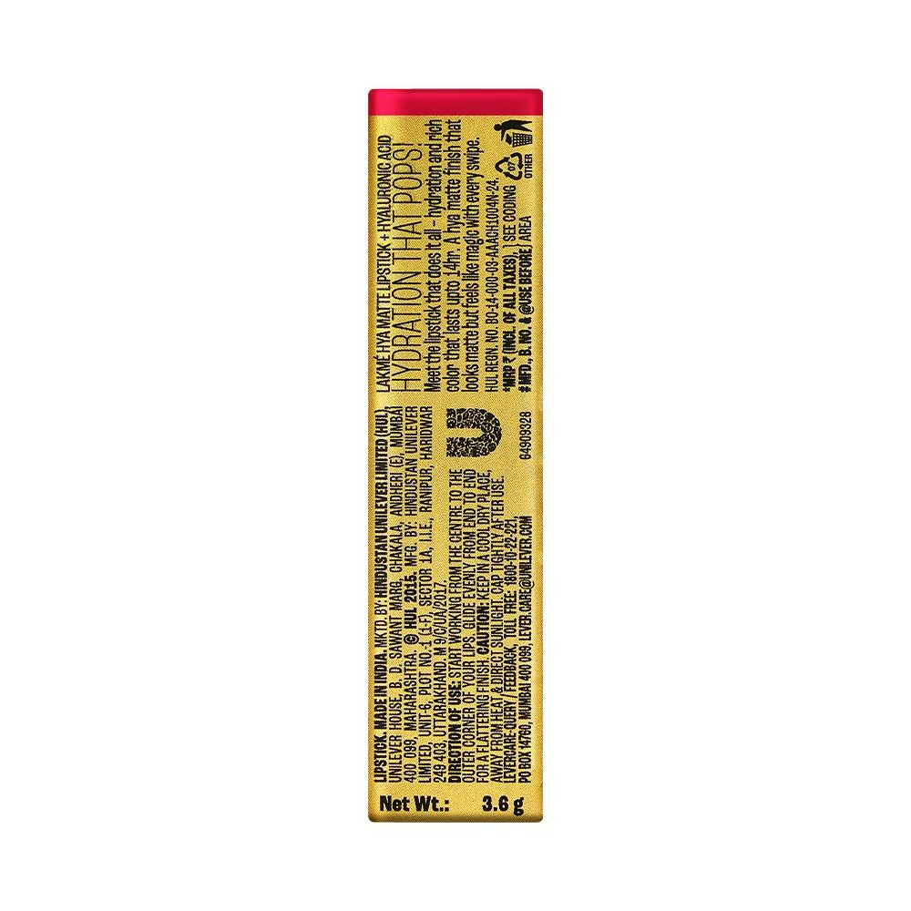 Lakme 9to5 Hya Matte Lipstick - CEO Red