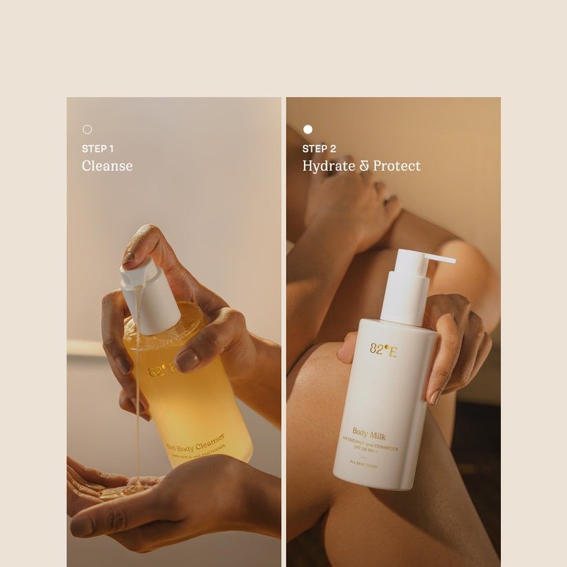 82°E By Deepika Padukone Body Milk Cream, SPF 20 PA++ with Coconut and Ceramides