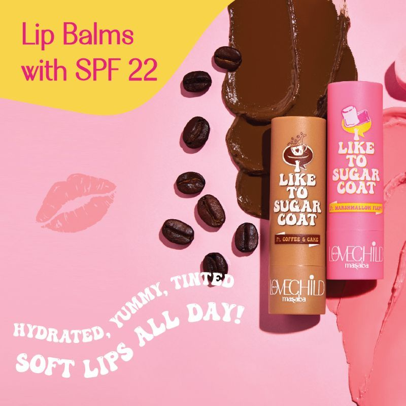 LoveChild By Masaba Gupta Lip Balm - I Like To Sugar Coat Marshmallow Fluff