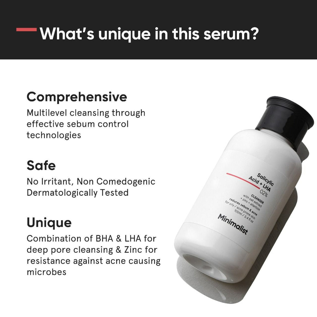 Minimalist 2% Salicylic Acid Face Wash