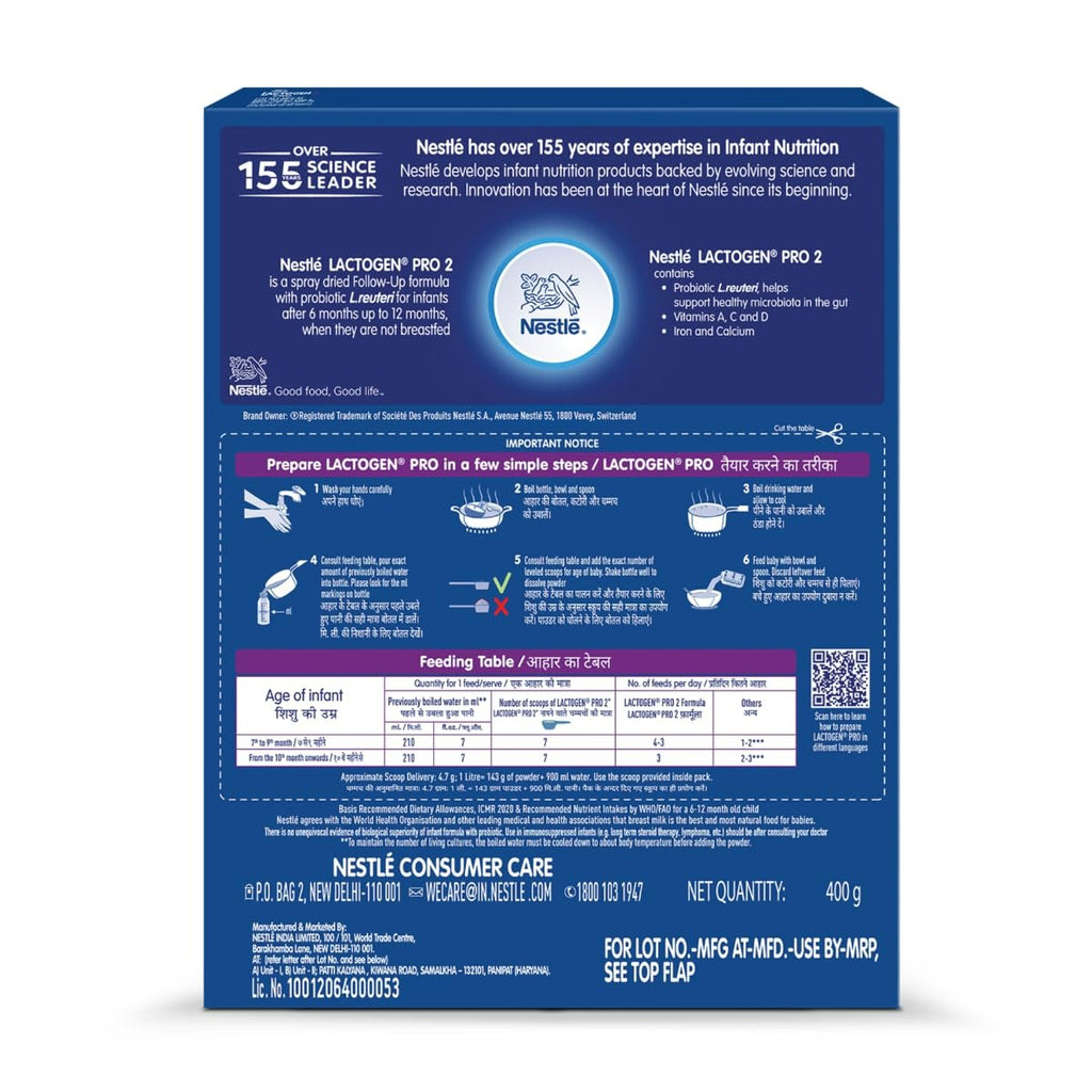 Nestle Lactogen Infant Formula Powder After 6 months Stage 2