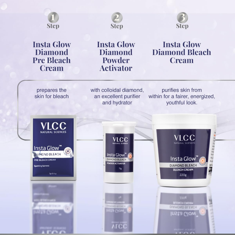 VLCC Insta Glow Diamond Bleach