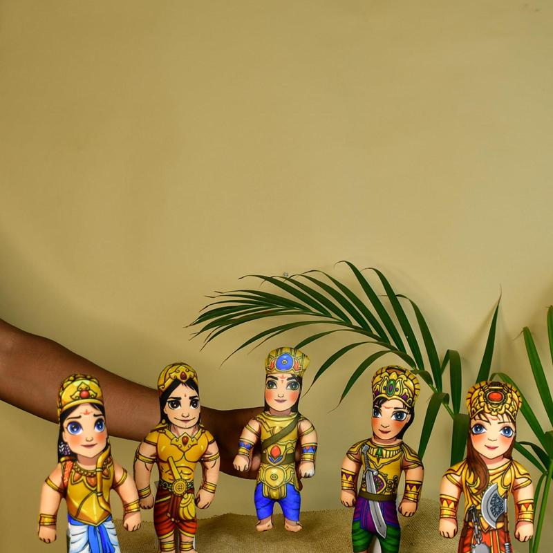 Sowpeace Stitched Cotton Panch Pandava