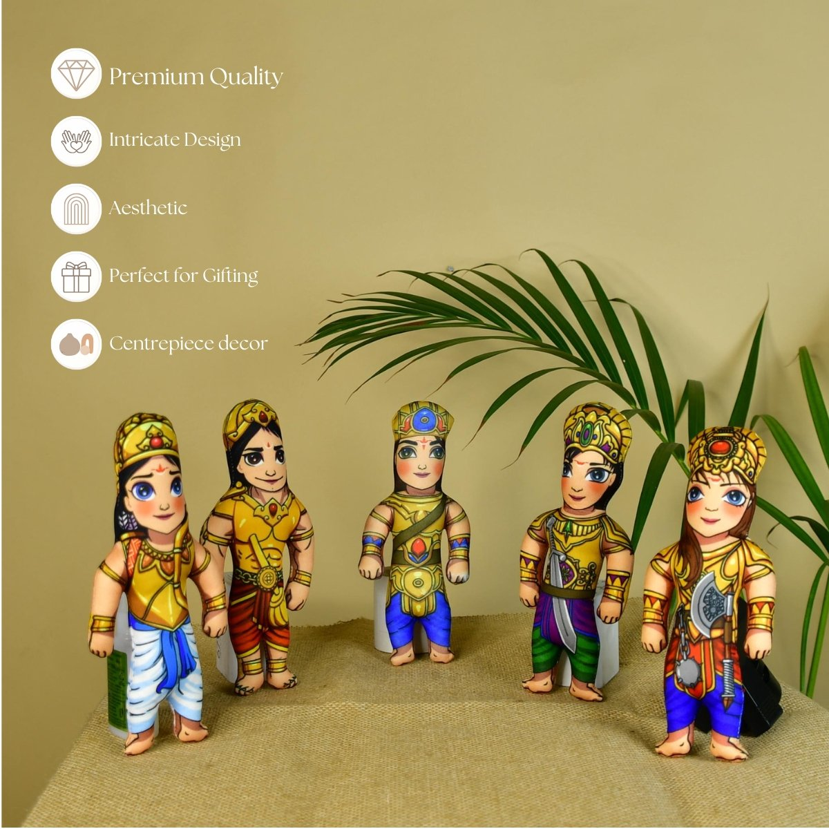 Sowpeace Stitched Cotton Panch Pandava