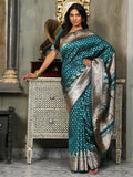 Shree Shyam Fashion Banarasi Silk Sea Green Saree