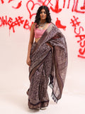 Tikhi Imli Floral Ready to Wear Saree
