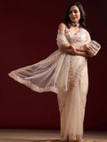 kasee Embellished Embroidered Net Saree