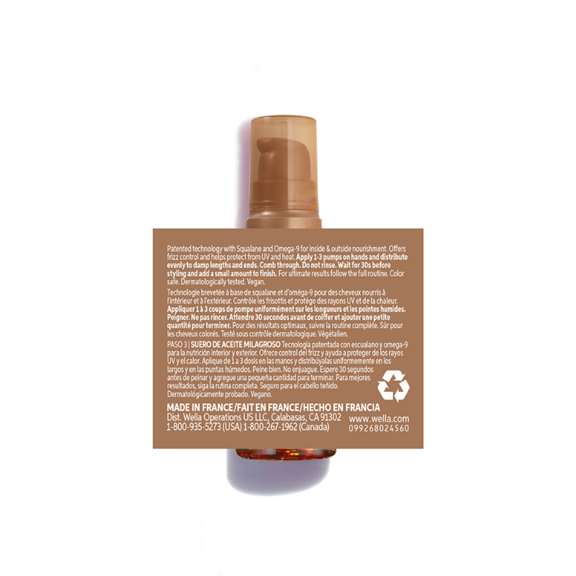 Wella Professionals Ultimate Smooth Miracle Hair Serum