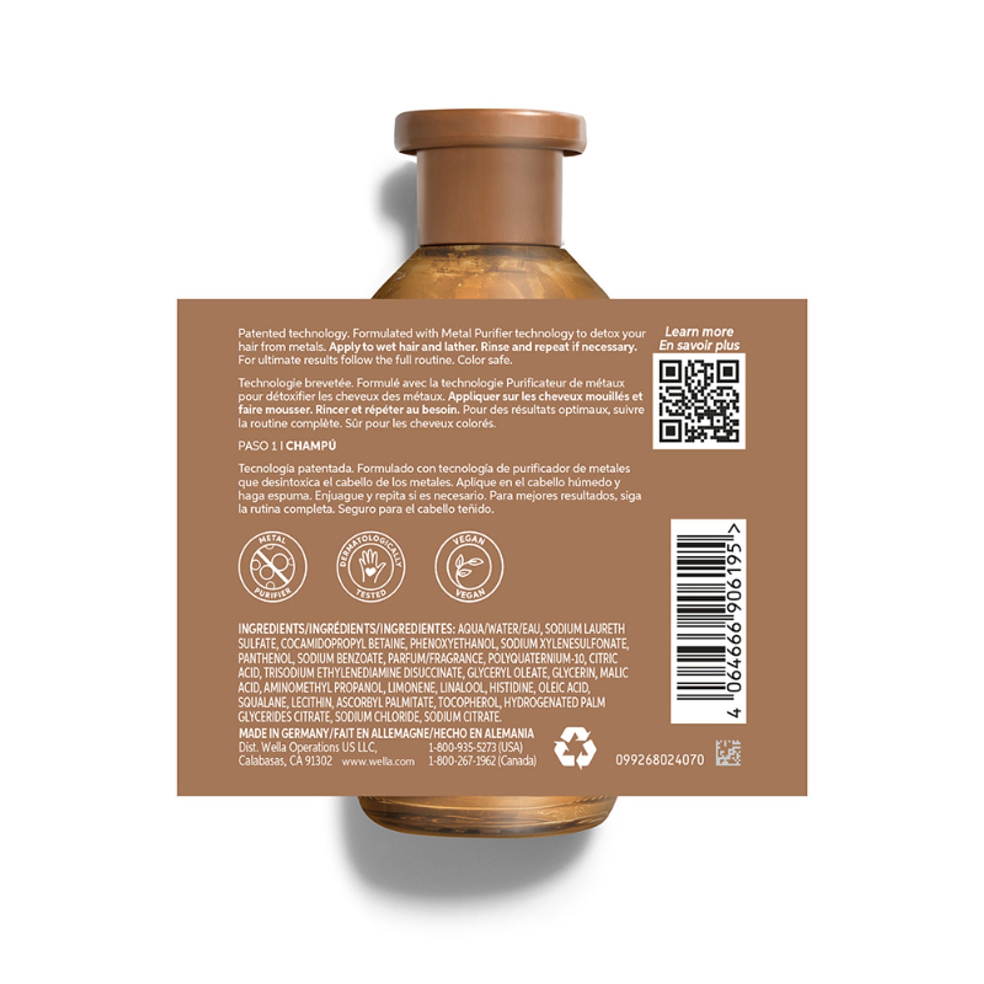 Wella Professionals Ultimate Smooth Shampoo